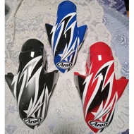 [READY STOCK] mudguard yamaha y15 potong Airbrush arai stella