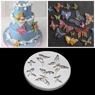 **包郵** 多連蝴蝶矽膠模具 翻糖模具 DIY 烘焙工具 蛋糕模具 慕斯模具 布丁松餅模具 矽膠模具 裝飾 環保 耐用