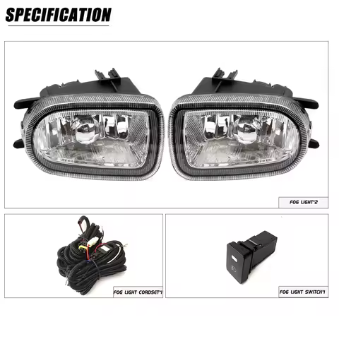 Front Bumper Fog Lamp Upgrade FOR Nissan Sunny Sentra N16 2000 2001 2002 2003 Version Additional Fog
