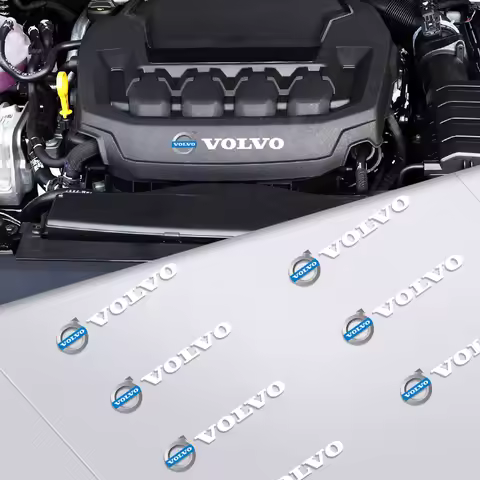 1/2/5/10pcs Car Styling Emblems Stickers Interior Decoration Decal for Volvo V50 S60L XC60 S40 XC90 