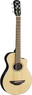 Yamaha APXT2 NT Traveler Electric Acoustic Guitar, Small but Authentic Sound, Soft Case Included, Equipped with a Unique Pick Up System "A.R.T."