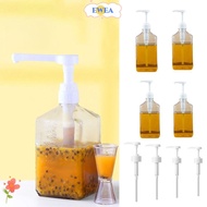 EWEA Coffee Syrup Press Bottle, with Scale Large Capacity Syrup Drip Dispenser,  1600ml 5/8/10CC Hon