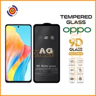 Tempered Glass Oppo A98 5G Matte Anti Glare Full Glue Screen Protector