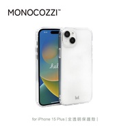 【MONOCOZZI】iPhone 15 Plus 全透明保護殼 [北都]