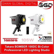 READYY!! Takara BOMBER 100DC Lampu LED Lighting Studio Photo Video
