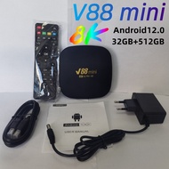 8K V88mini Smart  TV Android12.0  5G+ Free Channel