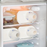 日本正品廚房家用小米桶密封罐防潮防蟲塑料雜糧桶冰箱儲米箱2kg