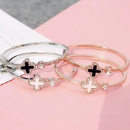 4-LEAF Clover Bracelet Mysticly Sky Magnet Bracelet Four Cloverdaun