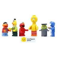 [MP] Lego Ideas 123 Sesame Street 21324 Complete 6 Minifigures Big Bird Elmo Ernie Bert Cookie Monst