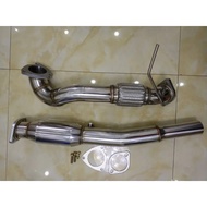 3'' Downpipe for SEAT LEON 1.8T CUPRA R 1.8T A3 S3 TT Quattro Mk1 Typ 8N S3 Mk1 Typ 8L exhaust pipe 