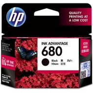 HP 680 BLACK / COLOUR INK CARTRIDGE &amp; EMPTY HP 680 INK CARTRIDGE