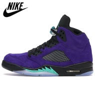 Original Retro Air Jordan 5 What Grape Alternative Men Basketball Shoes Size 7-13 Sports DC7558-022 