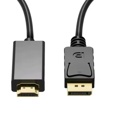 4K DP DisplayPort to HDMI Cable DP to HDMI HDTV Adapter Display Port Video Audio Cable for PC HDTV P