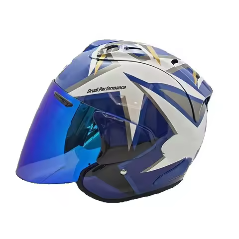 VZ RAM Rising Star Half Helmet Men and Women Safety Summer Scooter Helmet Open Face Racing Motorcycl