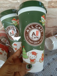 แก้วน้ำลายคริสต์มาส all cafe 7-11 ขนาด 22ออนซ์