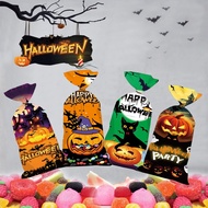 50pcs Halloween Flat Pocket Packaging Bag Snack Candy Gift F245, F245