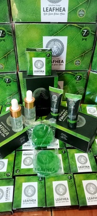 Paket Lengkap 3 produk Leafhea Sabun Leafhea Nourish Cream Leafhea Serum Leafhea Produk  Leafhea 100