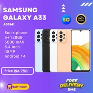 Samsung Galaxy A33 (5G)  6+128GB  (A336E)  100% Original Parts & LCD  original secondhand