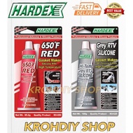 HARDEX RS625 Grey RTV Silicon Gum Gasket Maker & RED GASKET MAKER SILICONE GUM RTV (10002807/1000280