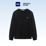 HLA Letter Embroidery Micro Elastic Long Sleeve Sweater Men - HNZWD3Y093A93