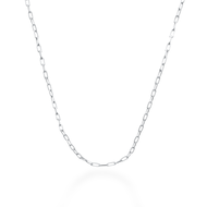 MARON - Happy Dream Block Chain Necklace สร้อยคอเงินแท้ Sterling silver925 ชุบทองคำแท้ ทองคำขาว ทองชมพู ทองเบจ