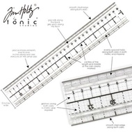 Tonic Studio Tim Holtz Media Ruler - 12X2