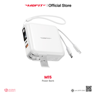 แบตสำรอง Powerbank 15000mAh MOFIT M15 พาวเวอร์แบงค์ชาร์จเร็ว Fast Charge PD20W หน้าจอแสดงผล LED รับป