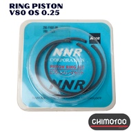 Ring Seher Seker Piston Yamaha V80 V 80 V75 V 75 Os Oversize Ukuran 0.25