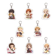 Anime Acrylic Hetalia Transparent Keychain