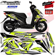 Decal Sticker Striping Variasi SEMI Fullbody Freego 125 - Decal Freego - Lis Freego - Striping Freeg