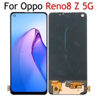 Oled(fingerprint) LCD Untuk Oppo Reno 8Z Reno8 Z 5G LCD Display