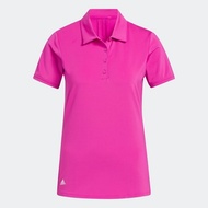 adidas กอล์ฟ เสื้อโปโลสีล้วน Ultimate365 ผู้หญิง สีชมพู HS3138