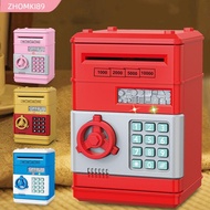 ZHOMKI89 Electronic Piggy Bank, Plastic Electronic Saving Money Box,  6 Colors Password Counter Code