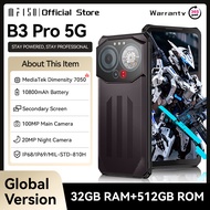 IIIF150 B3 Pro 6.6" Screen 5G Rugged Phone Android 14 Smartphone Dual Display 32GB 512GB 100MP Camer