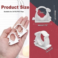 50pcs Klem Pipa Conduit Pipe Clamp PPR 25/32mm Klem Pipa Pvc Klem Pipa Konduit PEX PPR Clamp Holder
