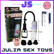 Julia's Pennis Pump For Men Increase Size Bigger Longer Sex Toys for Male Men - Pam Pembesar Zakar