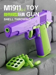 Ready Stock 3D Print Gravity Carrot Toy Gun Shell Throwing Safe for Kids Play