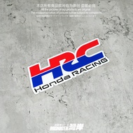 Suitable for Honda Motorcycle HRC RACING Unique Modified Reflective Sticker Body Helmet Sticker