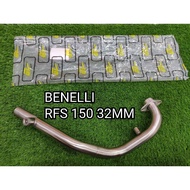 Exhaust muffler Manifold steel intake Stainless Steel Manifold Universal (GL RACING) 32mm Benelli RFS150 RFS 150