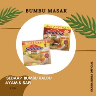 Cooking spices | SPRING SEASONING | SEASONING PACKAGING | SEDAAP BROTH SEASONING 9 GR 1 PACK