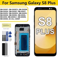 Screen For Samsung Galaxy S8 Plus G955f G955fd G955u G955s Lcd Display Touch Screen Digitizer With F