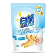 【白蘭】 含熊寶貝馨香精華純淨溫和洗衣精補充包 1.6kgx6包/箱