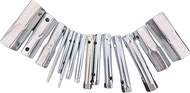 15Pcs Dual-Ended Wrench Socket Plumber Back Nut Tap Spark Plug Spanner Set Extended Spark Plug Wrenc