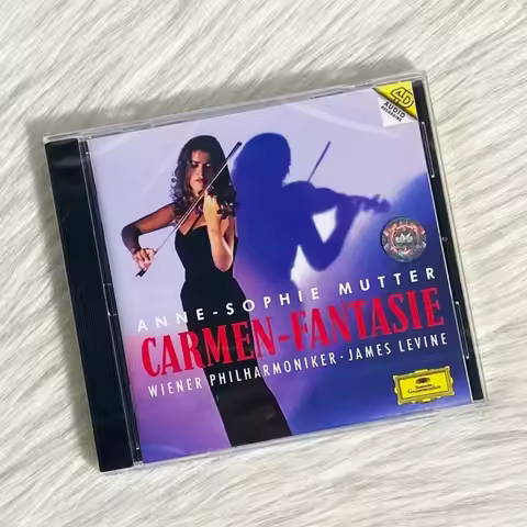 Anne-Sophie Mutter Zigeunerweisen & Carmen Fantasy CD (Imported) - Audiophile Violin Masterpieces - 