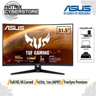 ASUS TUF Gaming VG328H1B Curved Gaming Monitor –31.5 inch Full HD, 165Hz, Adaptive-Sync, FreeSync Pr