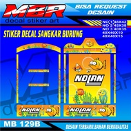 MBR..Nolan cage stickers, nolan cage decals