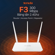 Tenda F3 Wifi Router N Standard Speed 300Mbps - 3 Years Full Box