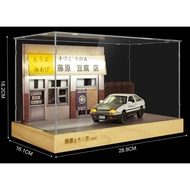 Initial D Trueno AE86 Diorama Set 1/32