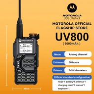 MOTOROLA UV - 800 Walkie Talkie Two-Way Radio UHF VHF Transceiver set (NTC Type Approved) long range