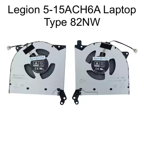 Laptop Cooling Fan For Lenovo Legion 5-15ACH6A 82NW 17ACH6H 82JY CPU GPU FAN Cooler 5H40S20382 5H40S